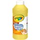 Crayola Washable Finger Paint - 16 fl oz - 1 Each - Yellow