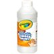 Crayola Washable Finger Paint - 16 fl oz - 1 Each - White