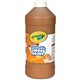 Crayola Washable Finger Paint - 2 lb - 1 Each - Brown