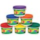 Crayola Super Soft Dough - Fun and Learning, Sculpture - 6 / Carton - Red, Orange, Yellow, Blue, Green, Violet