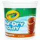 Crayola Air-Dry Clay - Sculpture - 1 Each - Terra Cotta