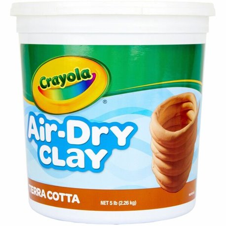 Crayola Air-Dry Clay - Sculpture - 1 Each - Terra Cotta