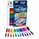 Crayola Doodle Markers - Fine Marker Point - Multicolor - 12 / Pack