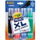 Crayola XL Classic Poster Markers - Bold Marker Point - Chisel Marker Point Style - Black, Green, Blue, Red - 4 / Pack