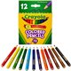 Crayola 12 Color Colored Pencils - 3.3 mm Lead Diameter - Violet Lead - Black Wood, Blue, Green, Brown, Orange, Red, Sky Blue, V