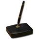 Dacasso Single Pen Stand - Leather - Black