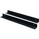 APC by Schneider Electric Mounting Rail Kit for Server - Black - Black