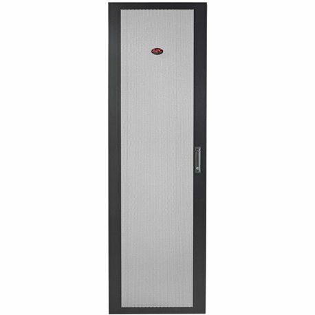 APC by Schneider Electric NetShelter SV 48U 600mm Wide Perforated Flat Door Black - 48U Rack Height - External - Black