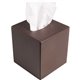 Dacasso Leatherette Tissue Box Cover - Leatherette, Velveteen, Felt