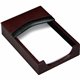 Dacasso Memo Holder - 33" x 24.5" - Leather - Burgundy