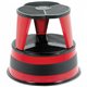 Cramer Original All-steel Kik-Step Stool - 350 lb Load Capacity - 16" x 16"14" - Red