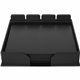 Dacasso Leather Conference Room Set - Leather, Velveteen - Black - 1 Each