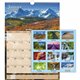 At-A-Glance Scenic Wall Calendar - Medium Size - Julian Dates - Monthly - 12 Month - January 2025 - December 2025 - 1 Month Sing