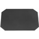 Dacasso Leatherette Cut Corner Placemat - Home, Office, Conference Room - 17" Length x 12" Width x 0.170" Thickness - Rectangula