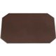 Dacasso Leatherette Cut Corner Placemat - Home, Office, Conference Room - 17" Length x 12" Width - Rectangular - Synthetic Suede