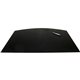 Dacasso Desk Pad - 34" Width x 24" Depth - Leather - Black