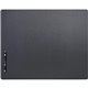 Dacasso Leatherette Desk Mat - Rectangular - 24" Width x 19" Depth - Felt - Leatherette - Black