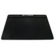 Dacasso Leatherette Top-Rail Conference Pad - Rectangular - 17" Width x 14" Depth - Felt - Leatherette - Black