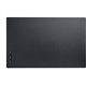 Dacasso Leatherette Desk Mat - Rectangular - 38" Width x 24" Depth - Felt - Leatherette - Black