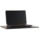 Dacasso Leather Lap Desk Pad - Black - Leather, Felt - 1 Each