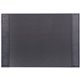 Dacasso Desk Pad - Rectangular - 25.5" Width x 17.25000" Depth - Felt Black Backing - Top Grain Leather - Black