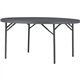 Cosco Zown Commercial Round Blow Mold Fold Table - For - Table TopRound Top - 750 lb Capacity x 72" Table Top Diameter - 29.30" 