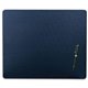 Dacasso Leatherette Conference Table Pad - Rectangular - 17" Width - Leatherette, Velveteen - Navy Blue