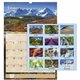 At-A-Glance Scenic Wall Calendar - Large Size - Julian Dates - Monthly - 12 Month - January 2025 - December 2025 - 1 Month Singl