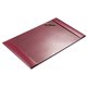 Dacasso Bonded Leather Desk Pad - Rectangular - 30" Width - Bonded Leather, Velveteen - Burgundy