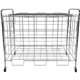Champion Sports Portable Lockable Ball Locker - 4 Casters - Steel - 41" Length x 24" Width x 36" Height - Silver, Chrome - 1 Eac