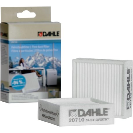 Dahle 20710 CleanTEC Fine Dust Filter for Dahle CleanTEC Shredders - Remove Dust - 98% Particle Removal Efficiency Particles - 1