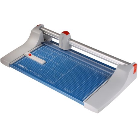 Dahle 442 Premium Rotary Trimmer - Cuts 30Sheet - 20" Cutting Length - 4" Height x 15.1" Width - Steel Base, Aluminum Blade, Pla