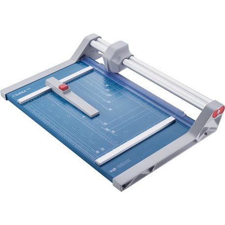 Dahle 550 Professional Rotary Trimmer - Cuts 20Sheet - 14" Cutting Length - 3.4" Height15.1" Depth - Metal Base, Steel, Aluminum