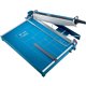 Dahle 567 Premium Guillotine Trimmer - Cuts 35Sheet - 21" Cutting Length - 8" Height x 14.4" Width - Metal Base, Steel Blade, Al