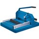 Dahle 846 Professional Stack Cutter - 500 Sheet Cutting Capacity - 16.88" Cutting Length - Ground Blade, Adjustable Alignment Gu