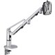 Novus LiftTEC 930+2089+000 Mounting Arm for Monitor - Silver, Black - 28" Screen Support - 17 lb Load Capacity - 75 x 100 - 1 - 