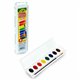 Crayola Educational Water Colors Oval Pans - 3.80 oz - 8 / Set - Assorted