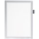 DURABLE DURAFRAME Note - Support 8.50" x 11" Media - Polyvinyl Chloride (PVC) - 1 Each - Silver