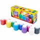 Crayola Washable Kids' Paint Set - 2 fl oz - 10 / Set - Blue, White, Violet, Brown, Green, Turquoise, Red, Yellow, Orange, Magen