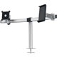 DURABLE Desk Mount for Monitor, Tablet, Curved Screen Display - Silver - Height Adjustable - 1 Display(s) Supported - 38" Screen