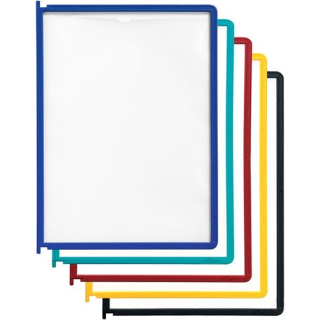 DURABLE INSTAVIEW Replacement Panels for Reference Display System - Replacement Panels - Assorted - 5 Pack - INSTAVIEW Design