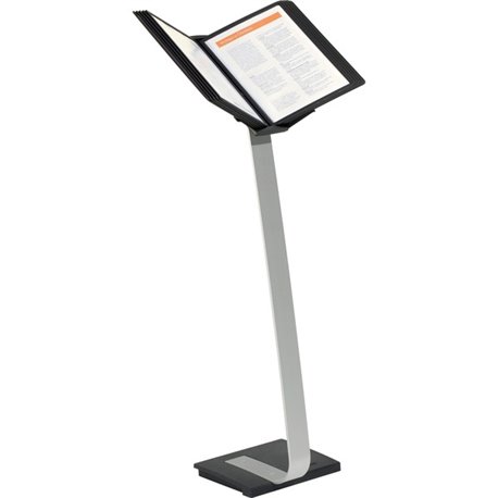 SHERPA Stand Pro 10 - Support Letter 8.50" x 11" Media - Rugged, Anti-glare - Black - 3.5" Height x 14.7" Width x 42.6" Depth - 