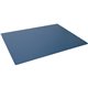 DURABLE Contoured Edge Desk Mat - Office - 19.69" Length x 25.59" Width - Rectangular - Polypropylene, Plastic - Dark Blue - 5 /