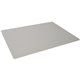 DURABLE Contoured Edge Desk Mat - Office - 19.69" Length x 25.59" Width - Rectangular - Polypropylene, Plastic - Gray - 5 / Pack