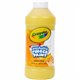 Crayola Washable Finger Paint - 16 fl oz - 1 Each - Yellow
