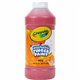 Crayola Washable Finger Paint - 16 fl oz - 1 Each - Red