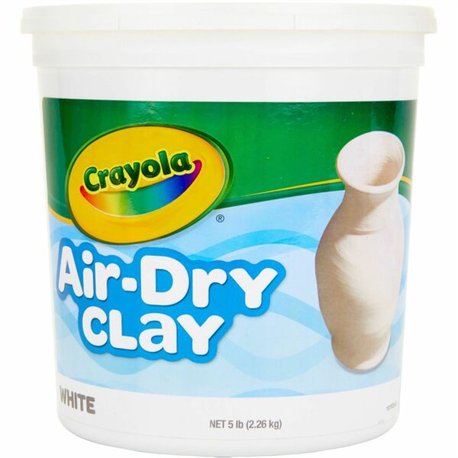 Crayola Air-Dry Clay - Art Classes - 1 Each - White