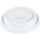 Dart Cappuccino Domed Lid - Dome - Plastic - 100 / Bag - 100 Per Bag - White