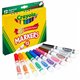 Crayola Broad Tip Classic Markers - Broad Marker Point - Conical Marker Point Style - Assorted, Orange, Yellow, Green, Blue, Vio