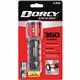 Dorcy Ultra HD Series Twist Flashlight - 360 lm Lumen - 3 x AAA - Battery - Impact Resistant - Black, Red - 1 Each